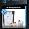 Layanan penggantian dan pengisian ulang oil kompresor AC oleh teknisi profesional Sampurna Jaya Teknik AC untuk menjaga performa dan umur mesin AC tetap optimal.